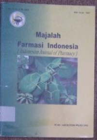 Majalah Farmasi Indonesia Vol. 14. No. 4. Th. 2003 = Indonesian Journal of Pharmacy
