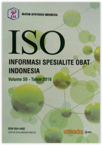 ISO= Informasi Spesialite Obat Indonesia Volume 50 - Tahun 2016