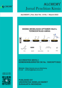 Alchemy Jurnal Penelitian Kimia Volume 19 Nomor 1 March 2023
