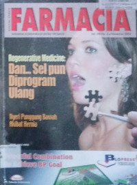 Farmacia:Regenerative Medicine (dan... sel pun diprogram ulang) Vol viii - No. 4 november 2008
