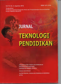 Jurnal Teknologi Pendidikan vol 16 no 3, Desember 2014
